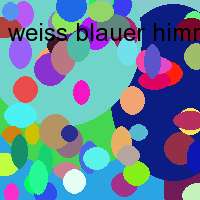 weiss blauer himmel