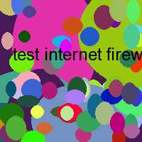 test internet firewall